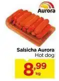 Carrefour Aurora - salsicha oferta