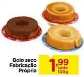 Carrefour Bolo seco fabricação própria oferta
