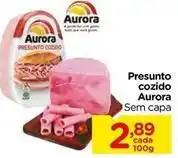 Carrefour Aurora - presunto cozido oferta