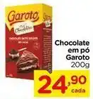 Carrefour Garoto - chocolate em pó oferta