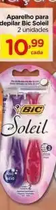 Carrefour Bic - aparelho para depilar soleil oferta