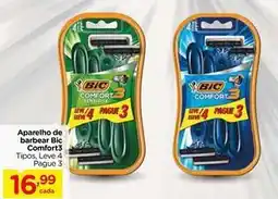 Carrefour Bic - aparelho de barbear comfort3 oferta