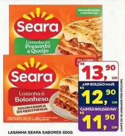 Roldão Seara - lasanha sabores oferta