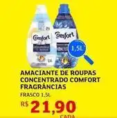 Assaí Atacadista Comfort - amaciante de roupas concentrado fragrancias oferta