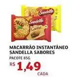 Assaí Atacadista Sabores - macarrão instantâneo sandella sabores oferta