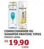 Assaí Atacadista Pantene - condicionador ou shampoo tipos oferta