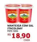 Assaí Atacadista Itacolomy - manteiga com sal oferta