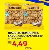 Assaí Atacadista Rancheiro - biscoito rosquinha sabor coco oferta