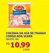Assaí Atacadista Seara - coxinha da asa de frango congelada oferta