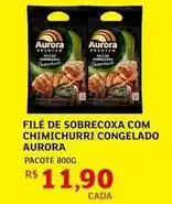 Assaí Atacadista Aurora - filé de sobrecoxa com chimichurri congelado oferta