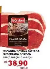 Assaí Atacadista Bordon - picanha bovina fatiada resfriada oferta