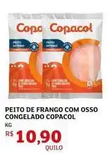 Assaí Atacadista Copacol - peito de frango com osso congelado oferta
