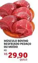 Assaí Atacadista Bovino - músculo bovino resfriado pedaço ou moido oferta