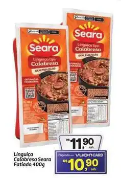 Fort Atacadista Seara - linguiça calabresa oferta