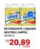 Assaí Atacadista Limpol - detergente líquido neutro oferta