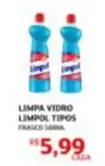 Assaí Atacadista Limpol - limpa vidro tipos oferta