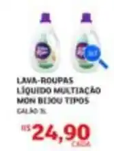 Assaí Atacadista Mon bijou - lava-roupas liquido multiacao oferta