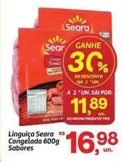 Fort Atacadista Seara - linguiça congelada oferta