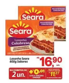 Fort Atacadista Seara - lasanha oferta