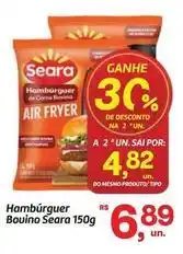 Fort Atacadista Seara - hambúrguer bovino oferta