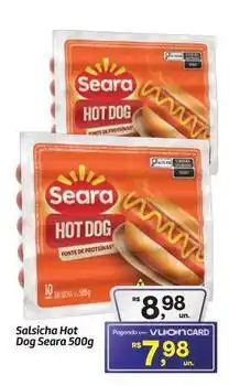 Fort Atacadista Seara - salsicha hot dog oferta