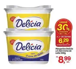 Fort Atacadista Q delicia - margarina c/s sal creme de leite oferta
