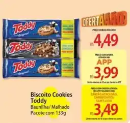 Atacadão Biscoito Cookies Toddy oferta