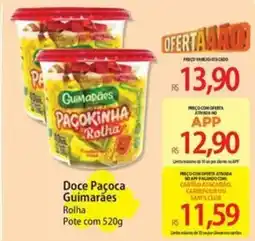 Atacadão Doce Paçoca Guimarães Rolha oferta