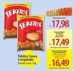 Atacadão Tekitos Seara Congelado Pacote oferta