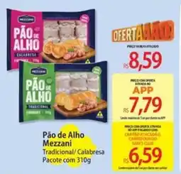 Atacadão Pão de Alho Mezzani oferta