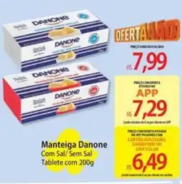 Atacadão Manteiga Danone oferta