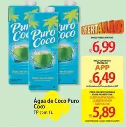 Atacadão Água de Coco Puro Coco TP oferta