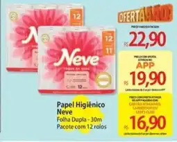 Atacadão Papel Higiênico Neve oferta