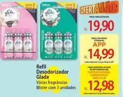 Atacadão Refil Desodorizador Glade oferta