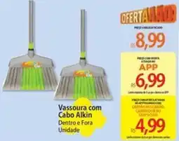 Atacadão Vassoura com Cabo Alkin oferta