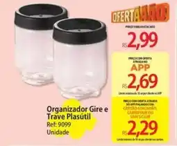 Atacadão Organizador Gire e Trave Plasútil oferta