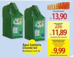 Atacadão Agua Sanitária Girando Sol Bombona oferta