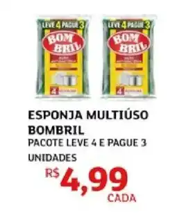 Assaí Atacadista Esponja multiúso bombril oferta
