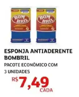Assaí Atacadista Esponja antiaderente bombril oferta