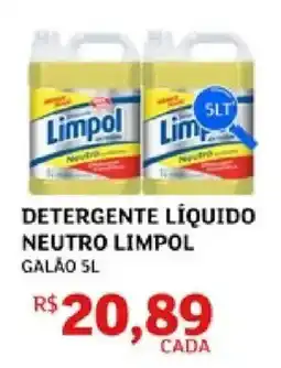 Assaí Atacadista Detergente líquido neutro limpol oferta