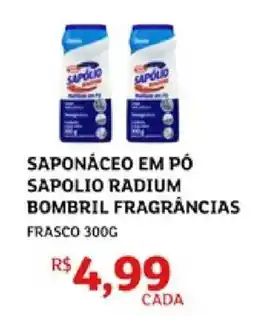 Assaí Atacadista Saponáceo em pó sapolio radium bombril fragrâncias oferta