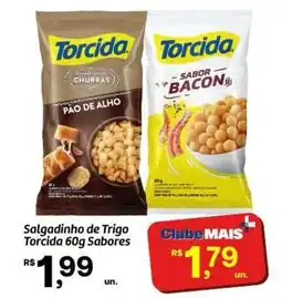 Fort Atacadista Salgadinho de Trigo Torcida Sabores oferta