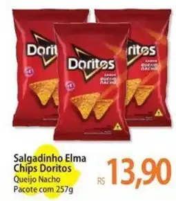 Atacadão Salgadinho Elma Chips Doritos Queijo Nacho Pacote oferta