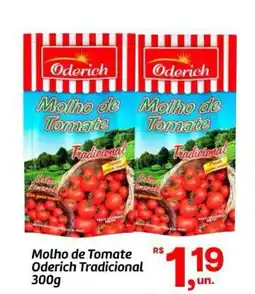 Fort Atacadista Molho de Tomate Oderich Tradicional oferta