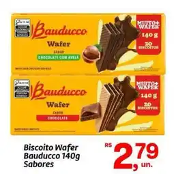 Fort Atacadista Biscoito Wafer Bauducco Sabores oferta