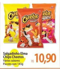 Atacadão Salgadinho Elma Chips Cheetos Vários sabores Pacote oferta