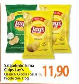 Atacadão Salgadinho Elma Chips Lay's oferta