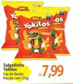Atacadão Salgadinho Yokitos Lua de Queijo Pacote oferta