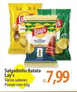 Atacadão Salgadinho Batata Lay's Vários sabores Pacote oferta