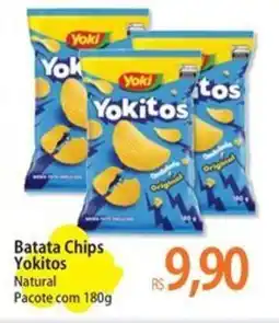 Atacadão Batata Chips Yokitos Natural Pacote oferta